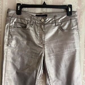 Marciano by Guess Women's Silver Grey Trousers